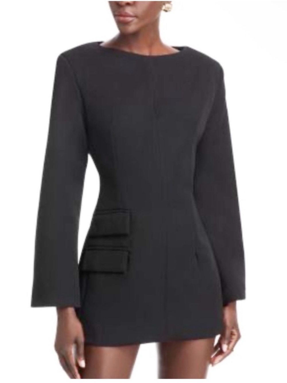 NONchalant Black Esther Mini Dress